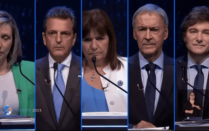 Debate presidencial Argentina 2023
